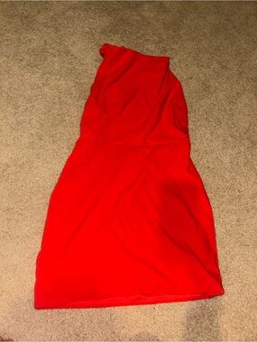 Red haulter Women's Dress